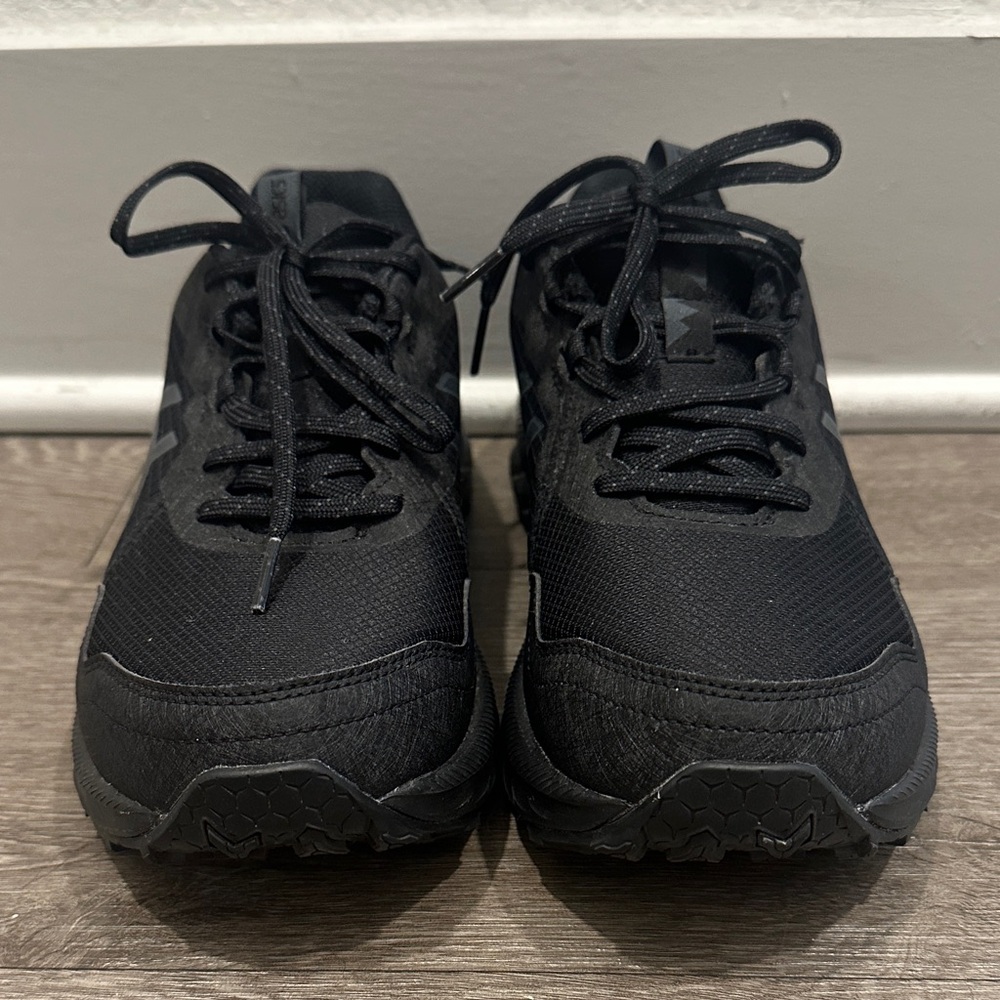 Asics Kids Black Trail Sneakers